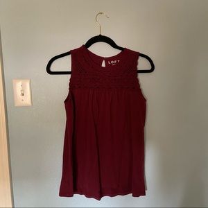 Loft crotchet tank